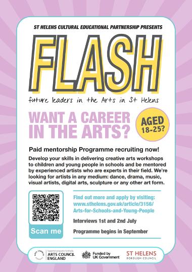 FLASH recruitment poster