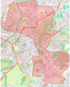 Town Centre East & Fingerpost Pride in Place Boundary