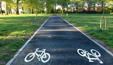 Sherdley Cycle path
