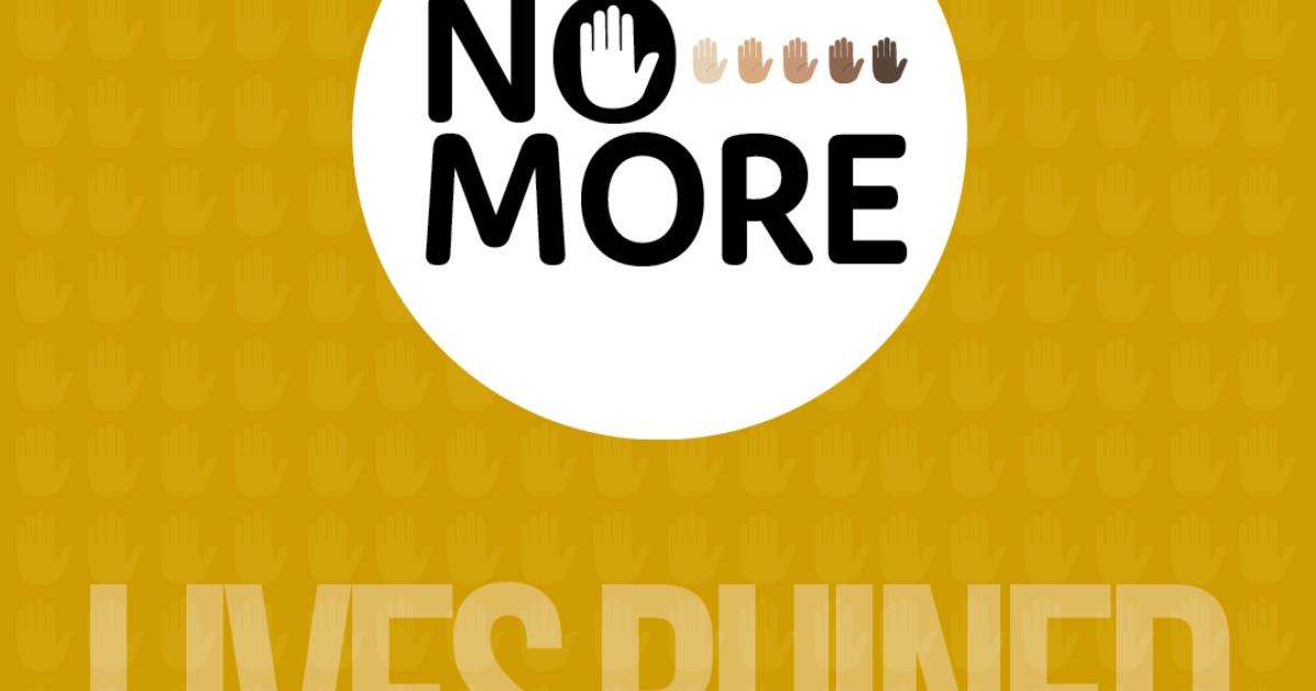 No more violence, no more turning a blind eye, no more innocent lives