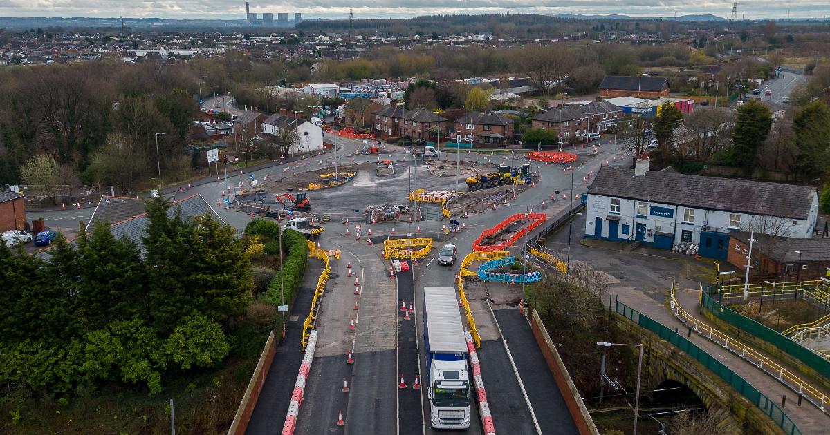 Road closures required for CYCLOPS junction St Helens Borough Council
